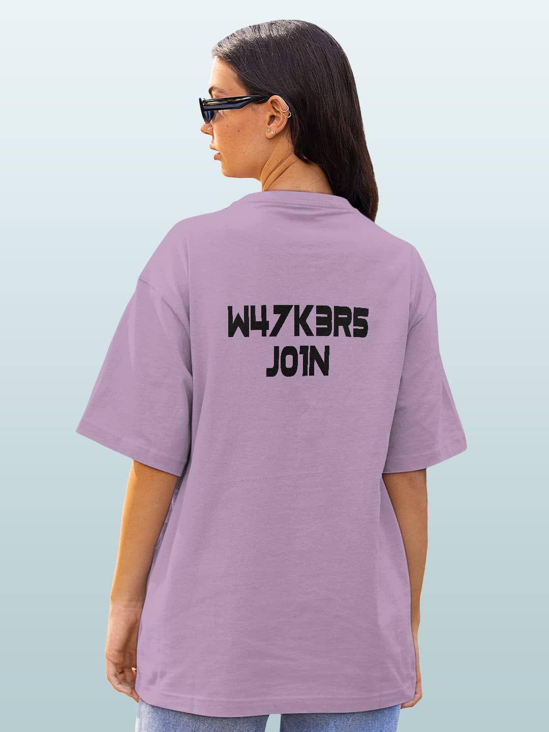 Alan Walker Core Walkers Join - Womens Oversized T-Shirt Lavender XXL