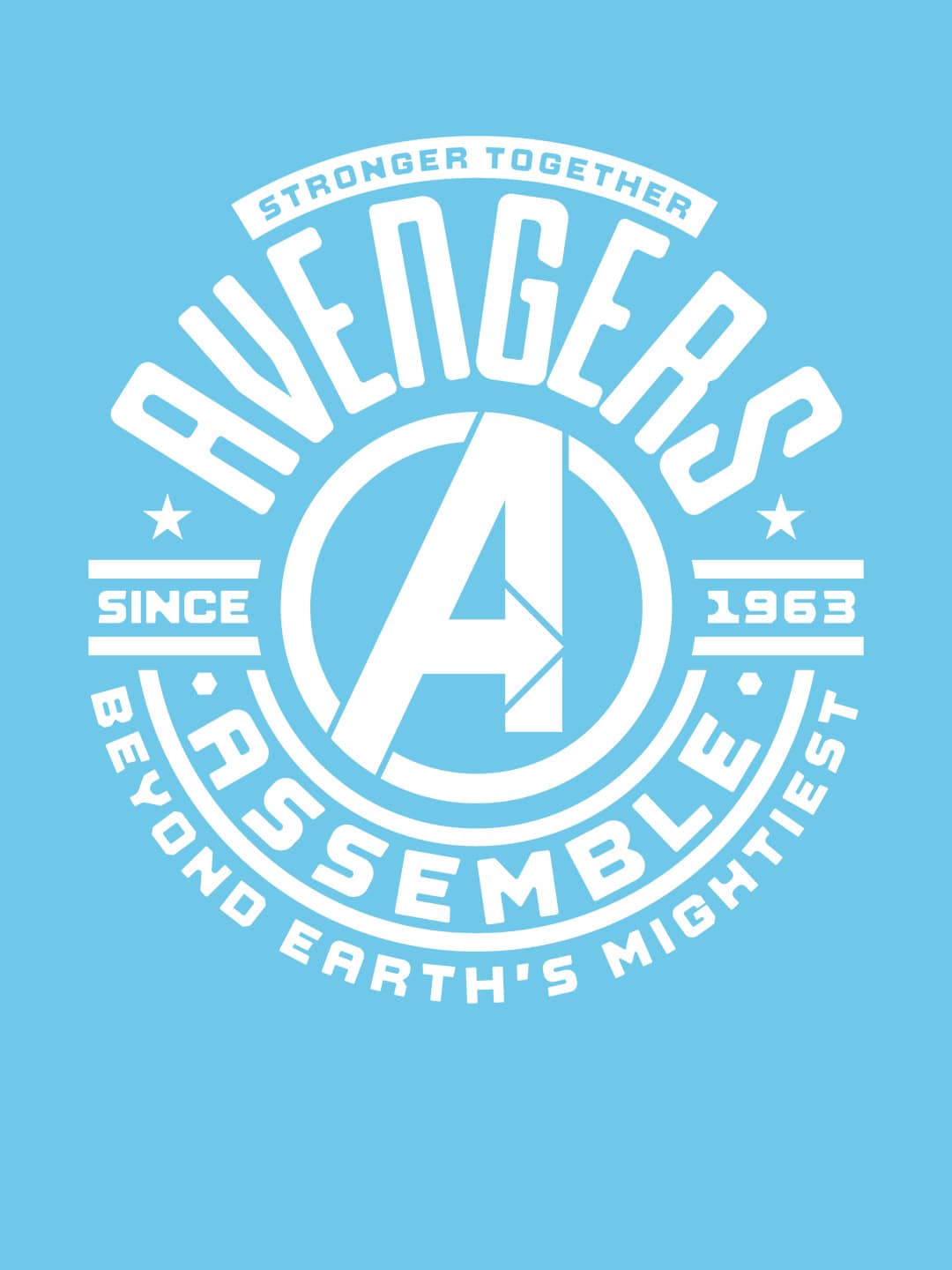 Stronger since 1963 - Womens T-Shirt - Oversized Fit - Sky Blue - XL