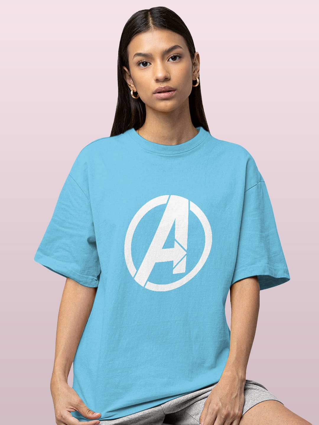 Stronger since 1963 - Womens T-Shirt - Oversized Fit - Sky Blue - XL