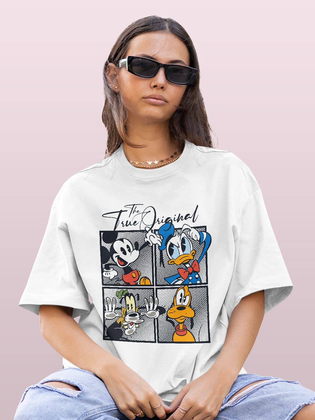 thetruemickeyfriends-womensoversizedt-shirt-white-xl