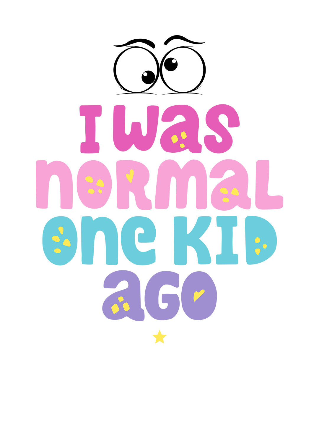 Normal One Kid ago - Womens Oversized T-Shirt White Small