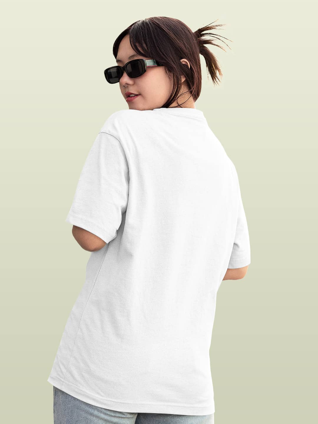 Angry Donald - Womens Oversized T-Shirt White XXL