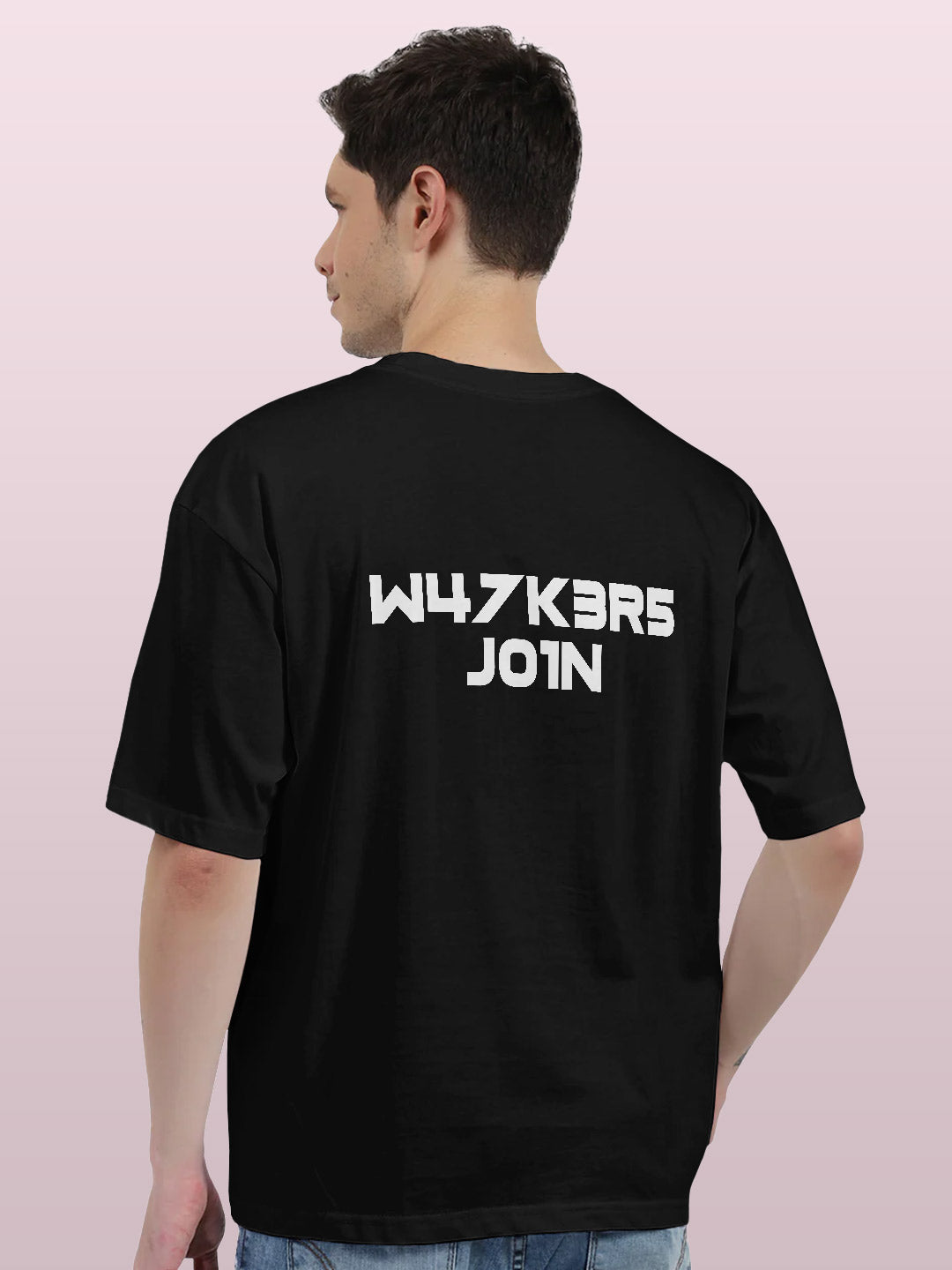 Alan Walker Core Walkers Join - Unisex T-Shirt - Oversized Fit - Black - XL