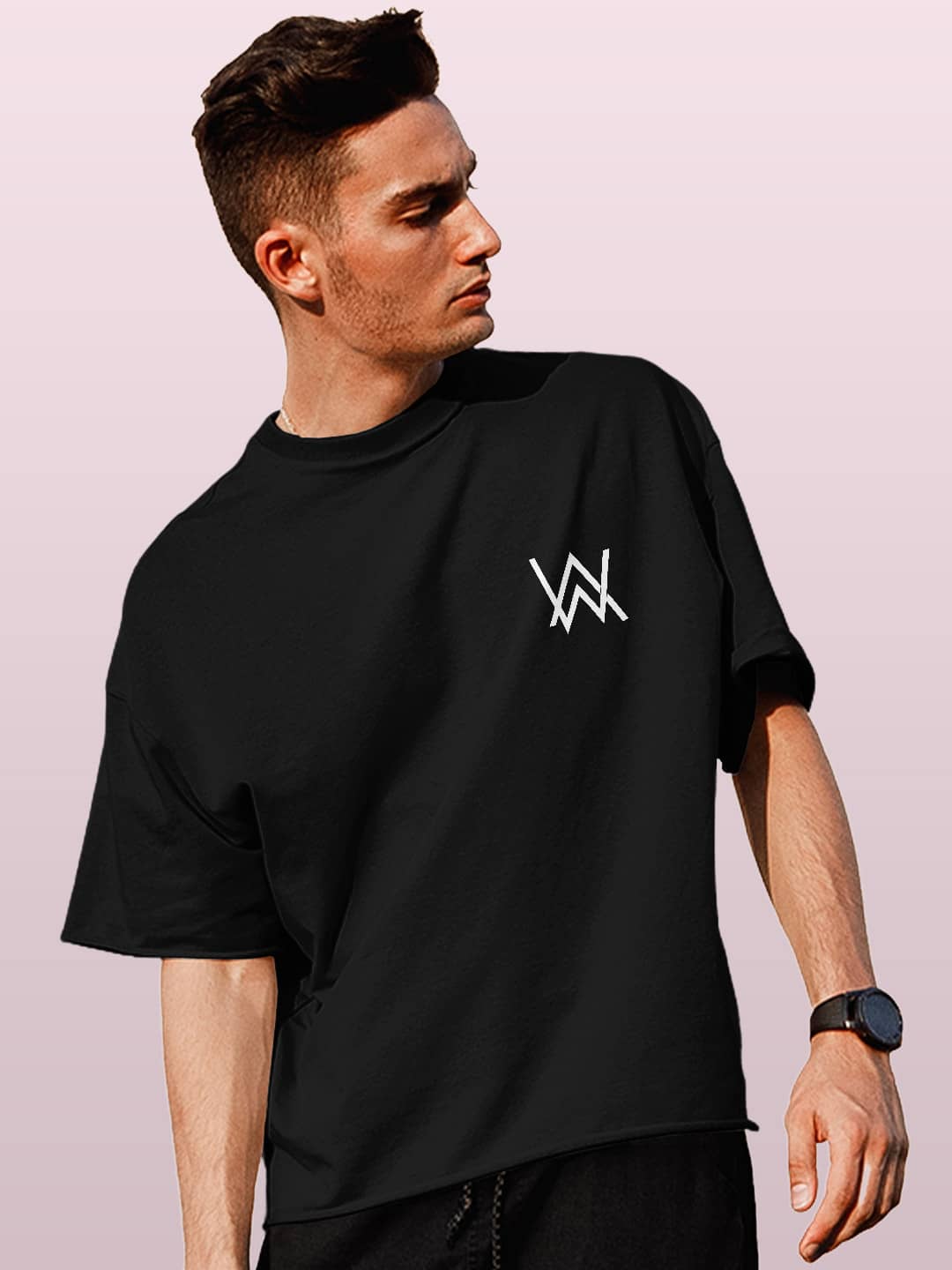 Alan Walker Core Walkers Join - Unisex T-Shirt - Oversized Fit - Black - XL
