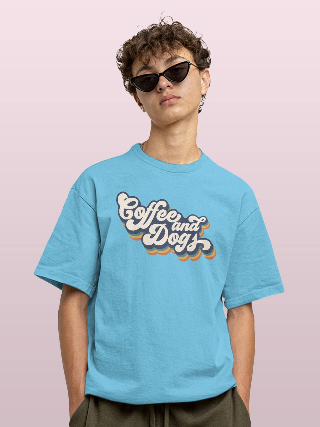 coffeeanddogs-mensoversizedt-shirt-skyblue-small