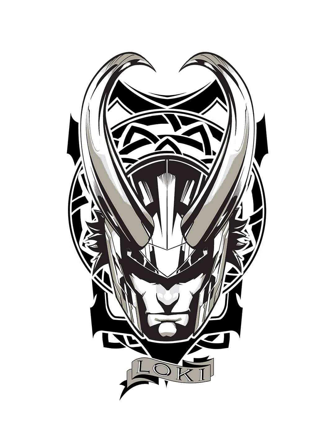 Mischievous Asgardian - Mens Oversized T-Shirt White Small