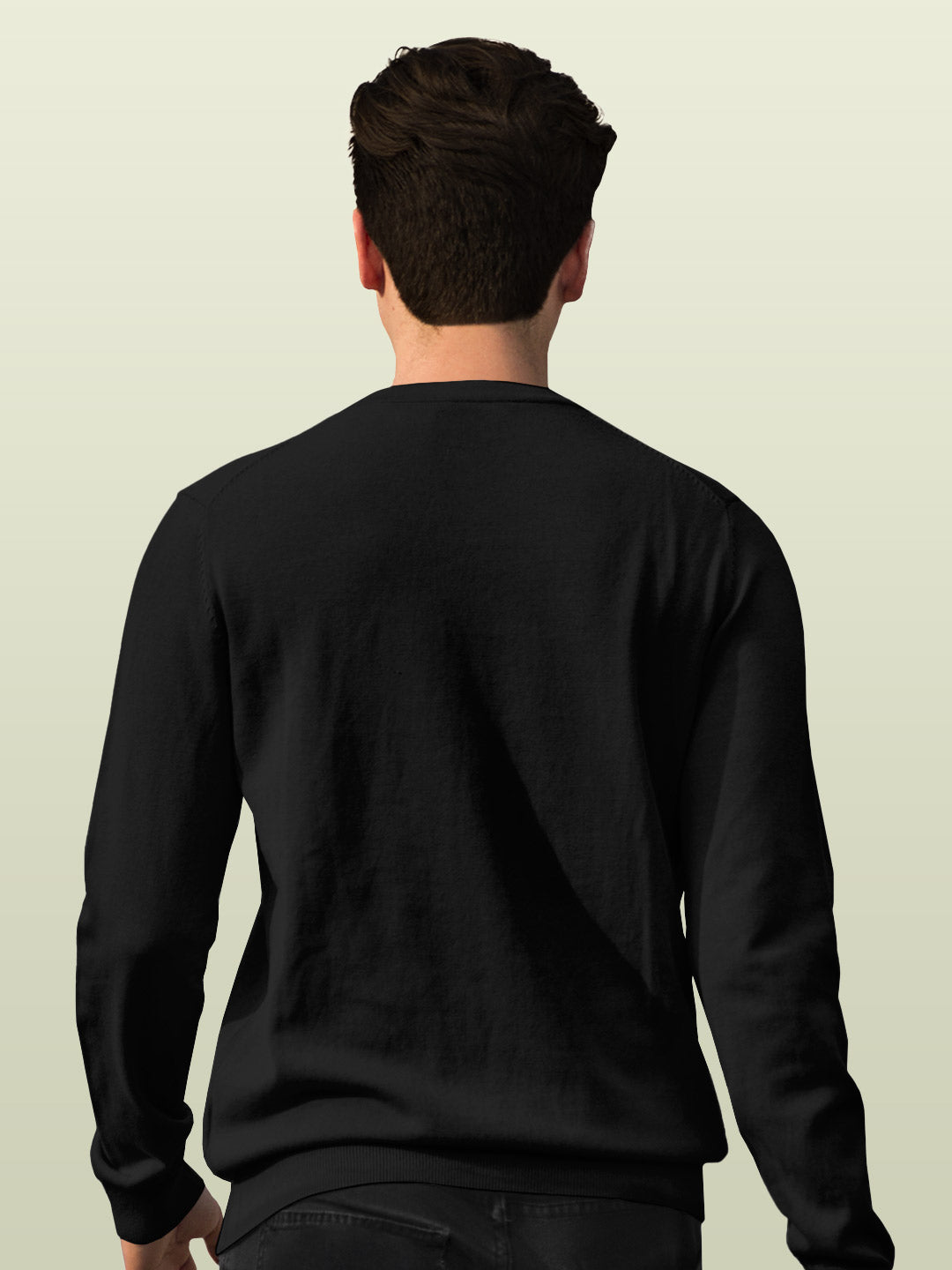 Rocking Dog Dad - Mens Sweatshirt Black Small