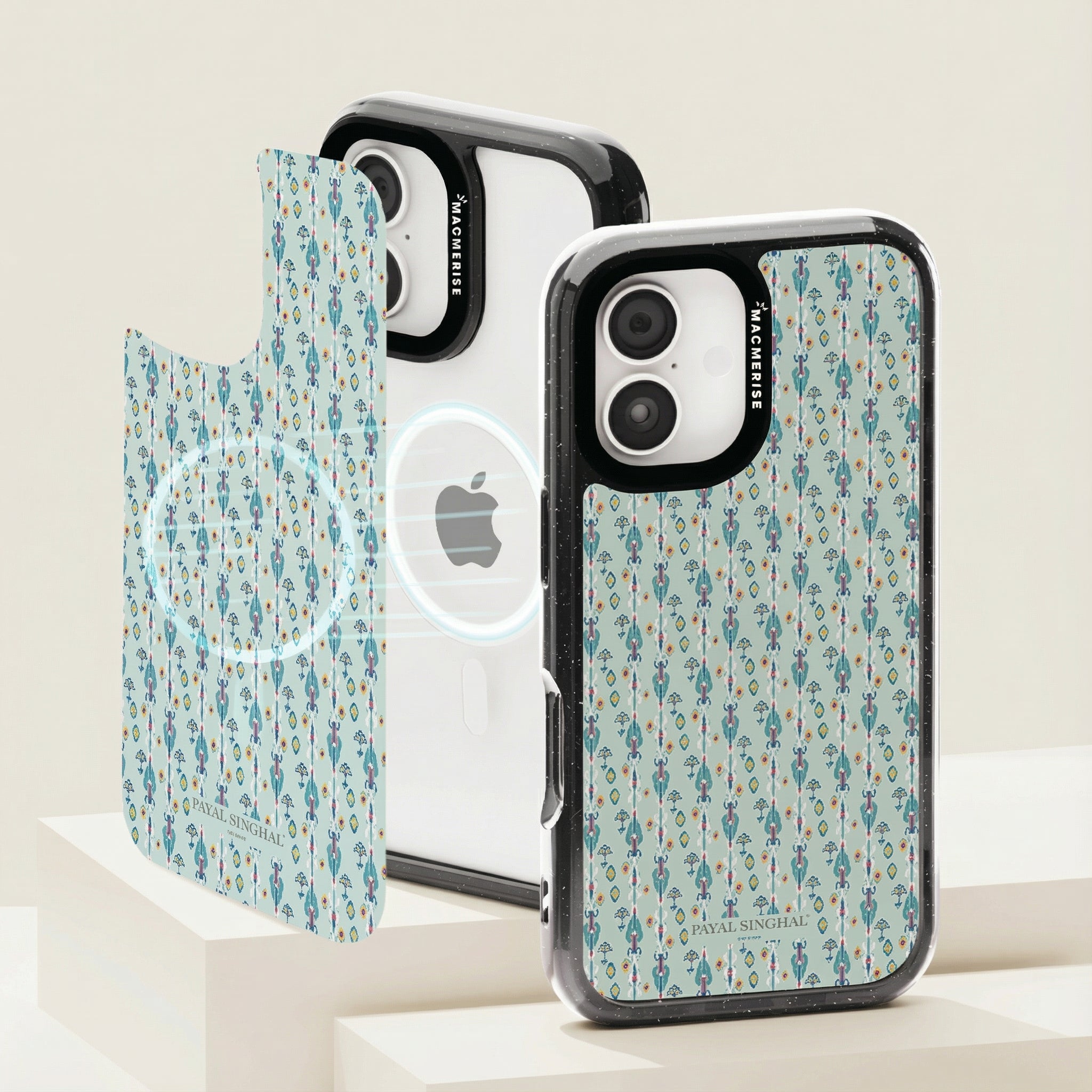 Payal Singhal Blue Ikat - iPhone 16 Pro Max Cover - Situationship