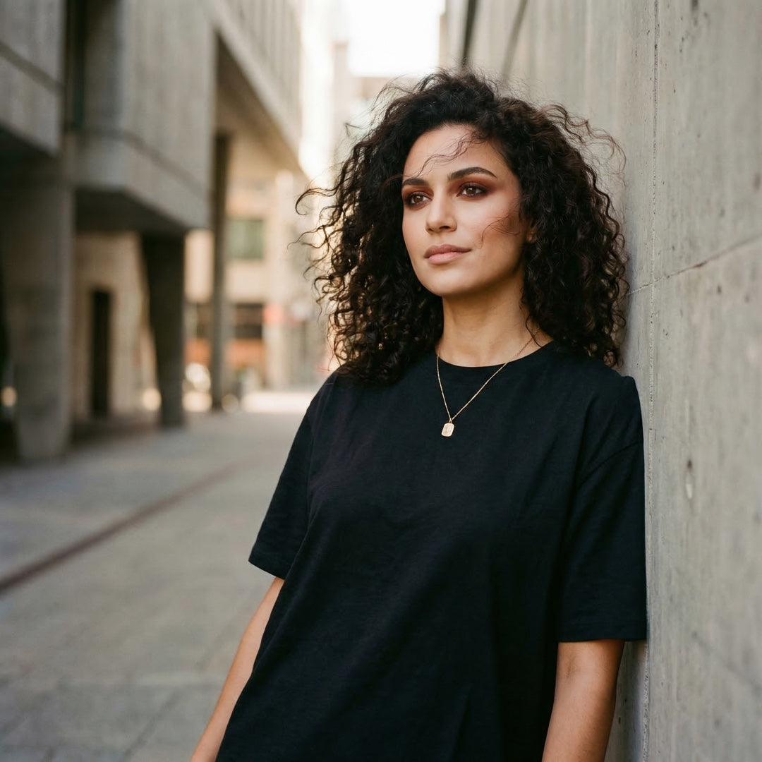 Classic Black Unisex T-Shirt - detail view | Macmerise