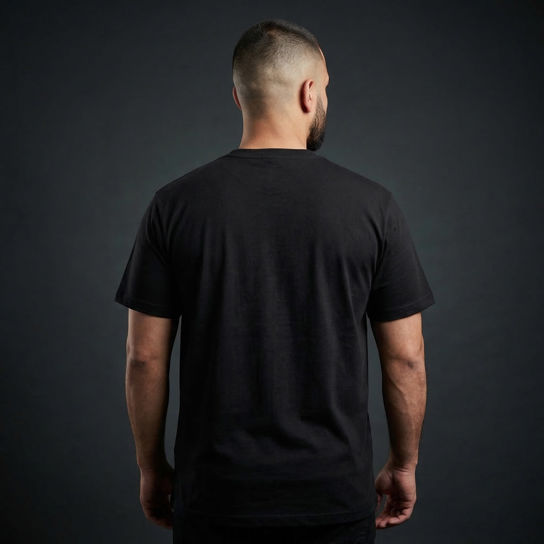Classic Black Unisex T-Shirt - detail view | Macmerise