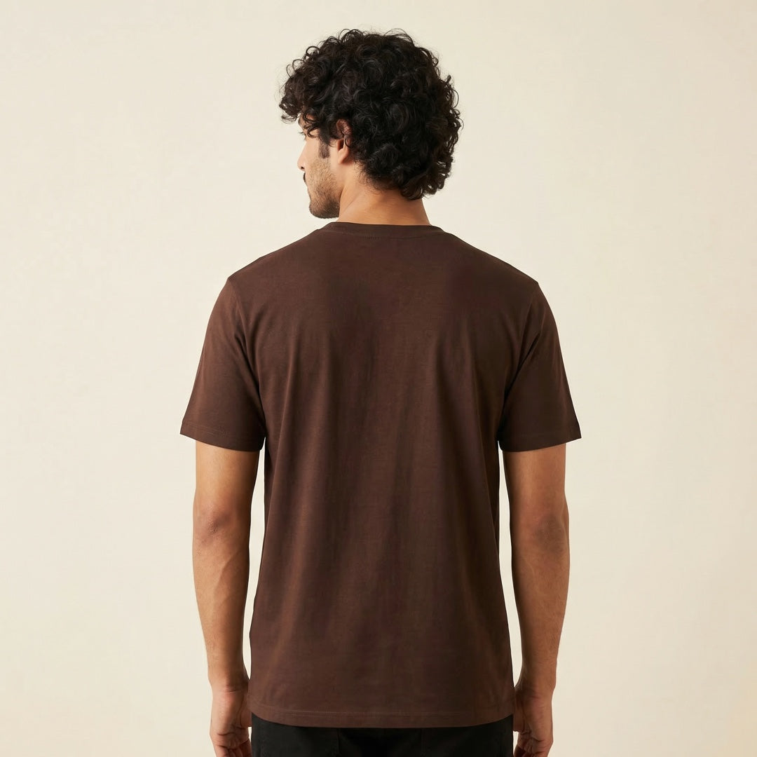 Basics - Unisex T-shirt Coffee S
