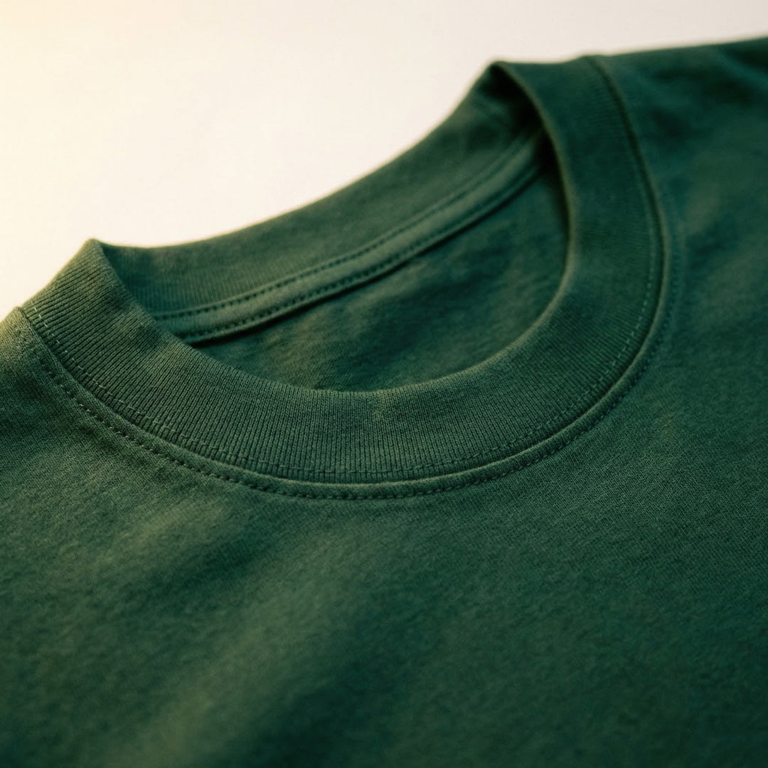 Basics - Unisex T-shirt Green XXL