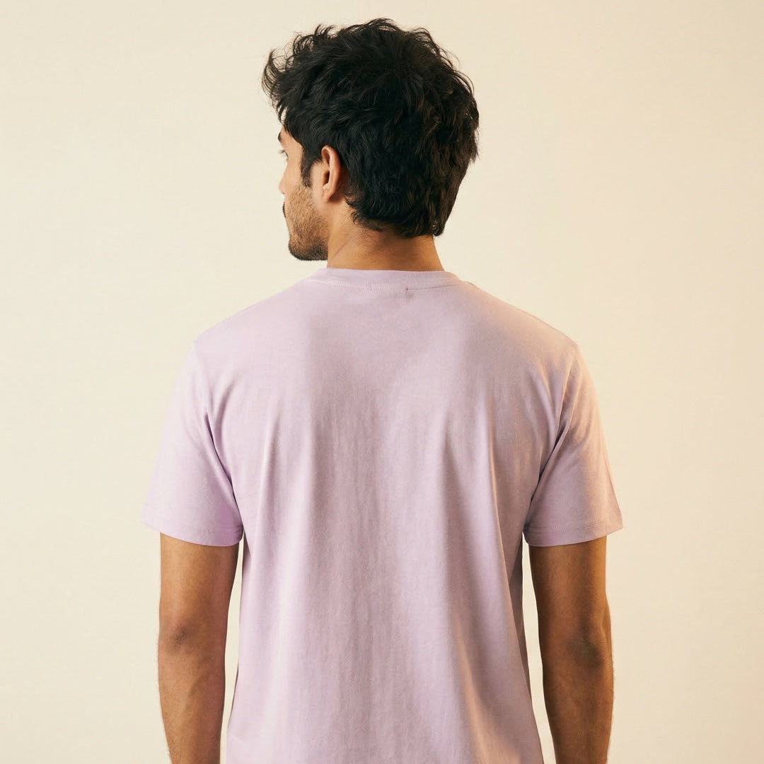 Classic Lavender Unisex T-Shirt - detail view | Macmerise