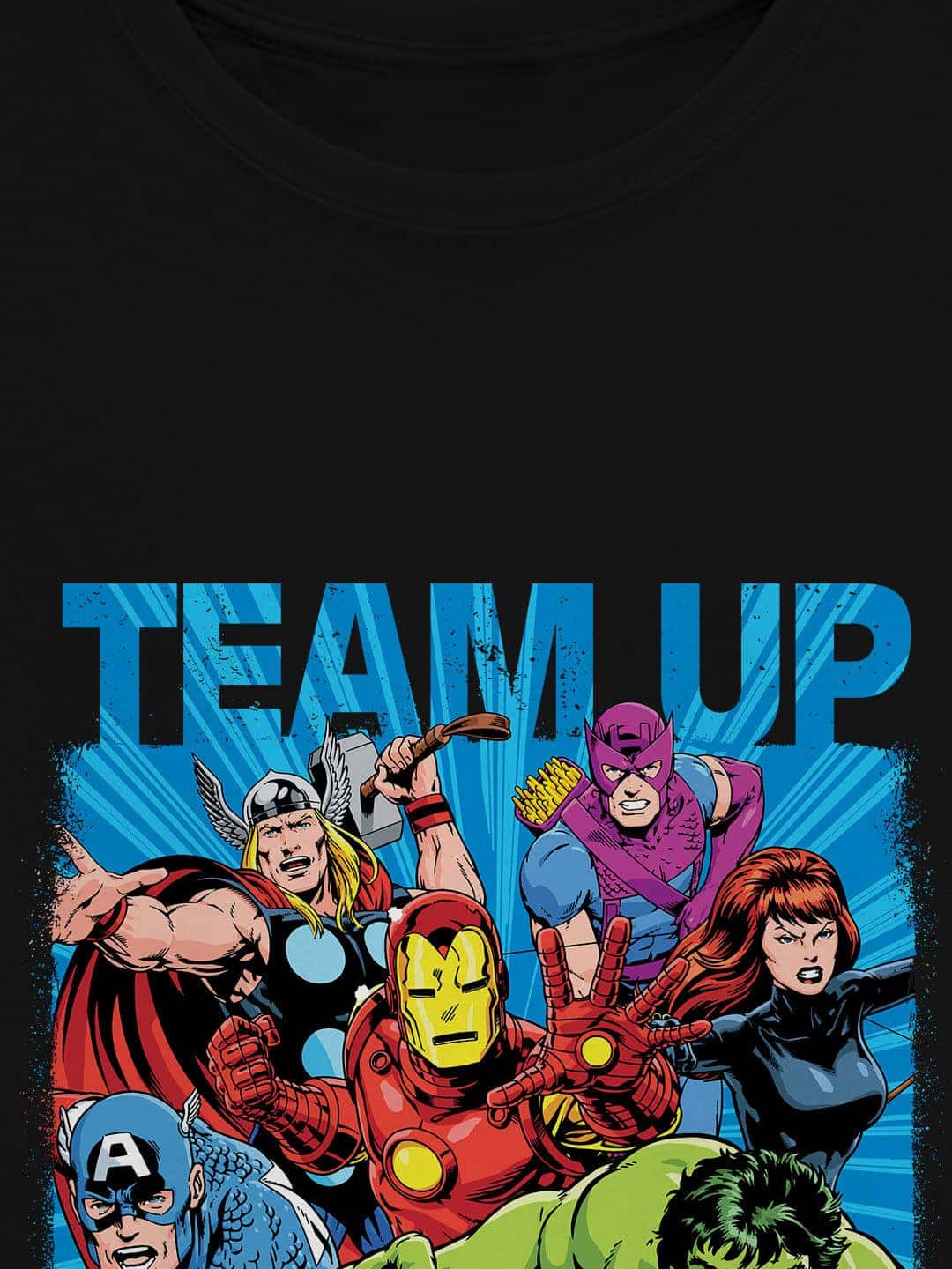 Team Up - Womens T-Shirt Black XXL