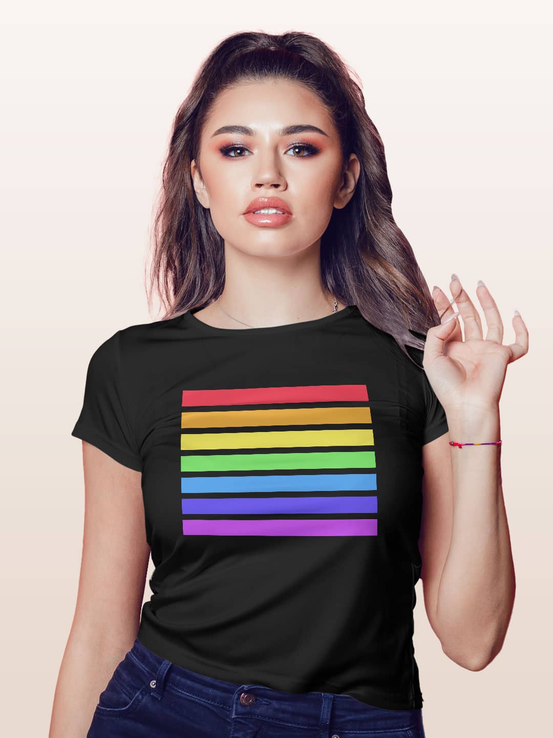 pridestripes-womenst-shirt-black-xxl