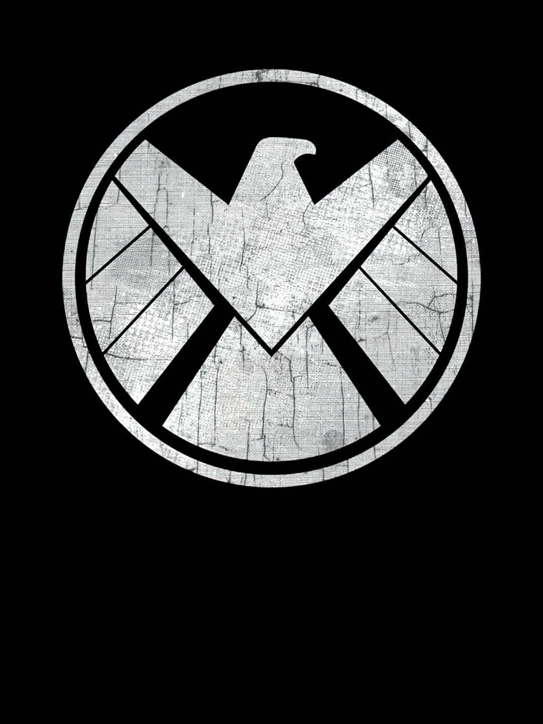 Agents of Shield Logo - Womens T-Shirt Black Small