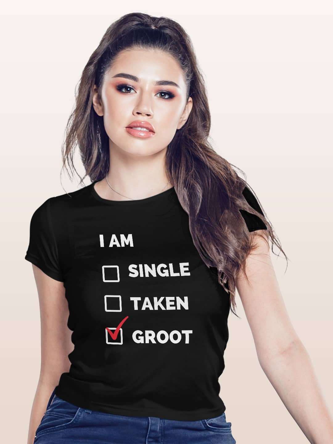 I am Groot - Womens T-Shirt Black XXL