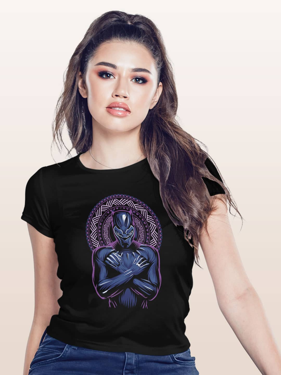 King of Wakanda - Womens T-Shirt Black Small