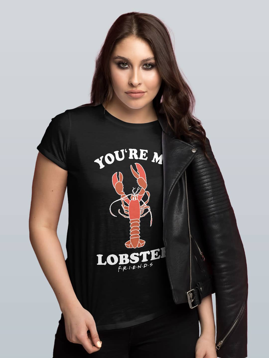 youaremylobster-womenst-shirt-black-large