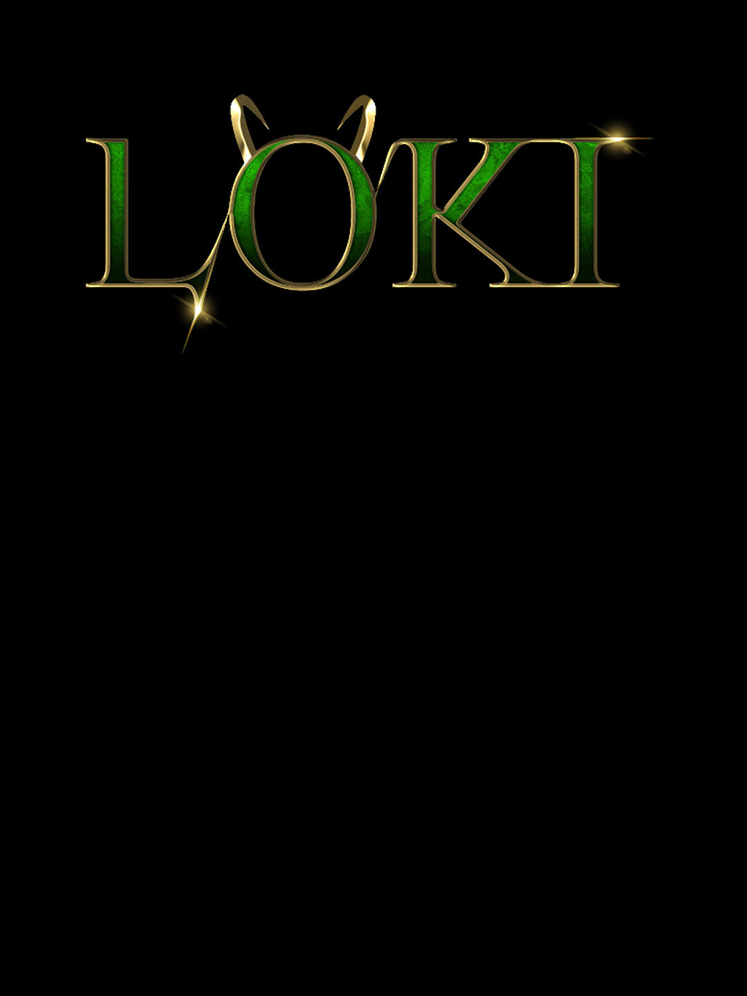 Logo Loki - Womens T-Shirt Black Medium