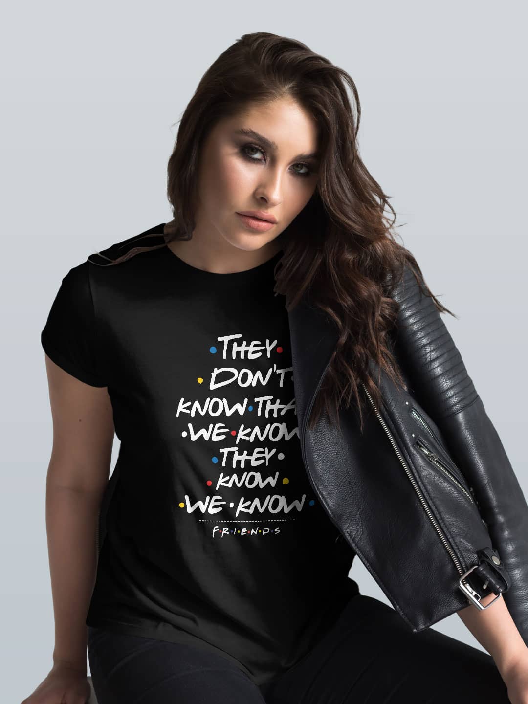 They Dont Know - Womens T-Shirt Black Medium