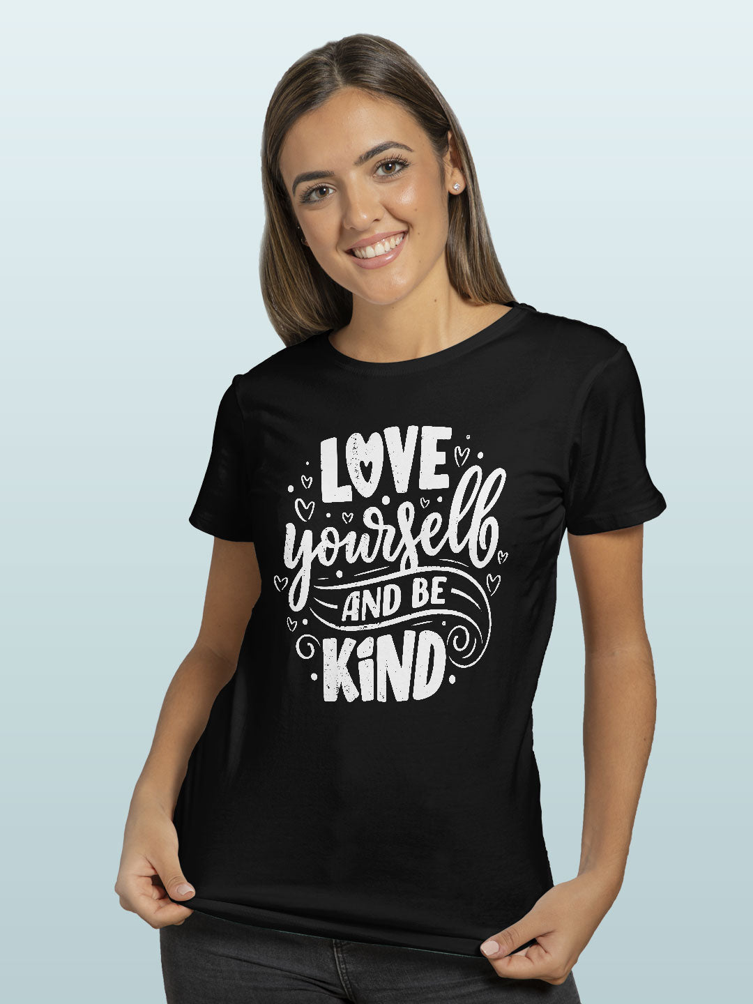 Be kind - Womens T-Shirt Black XL