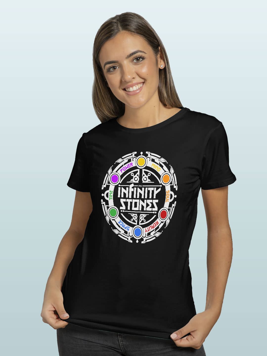 theinfinitystones-womenst-shirt-black-medium