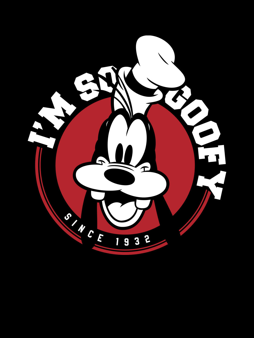 Im so Goofy - Womens T-Shirt Black XXL