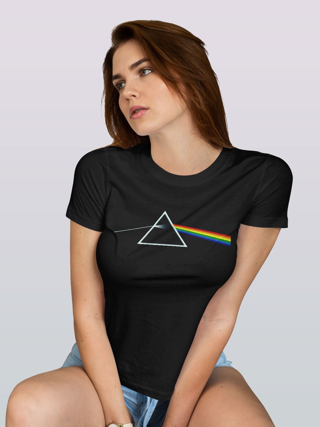 Prism - Womens T-Shirt Black XXL