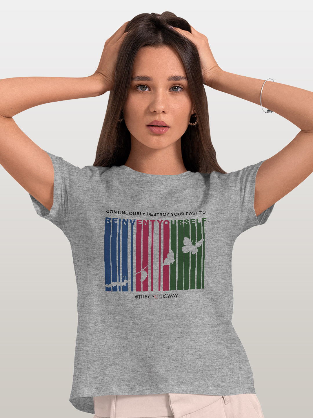 Continuously destroy your past - Womens T-Shirts