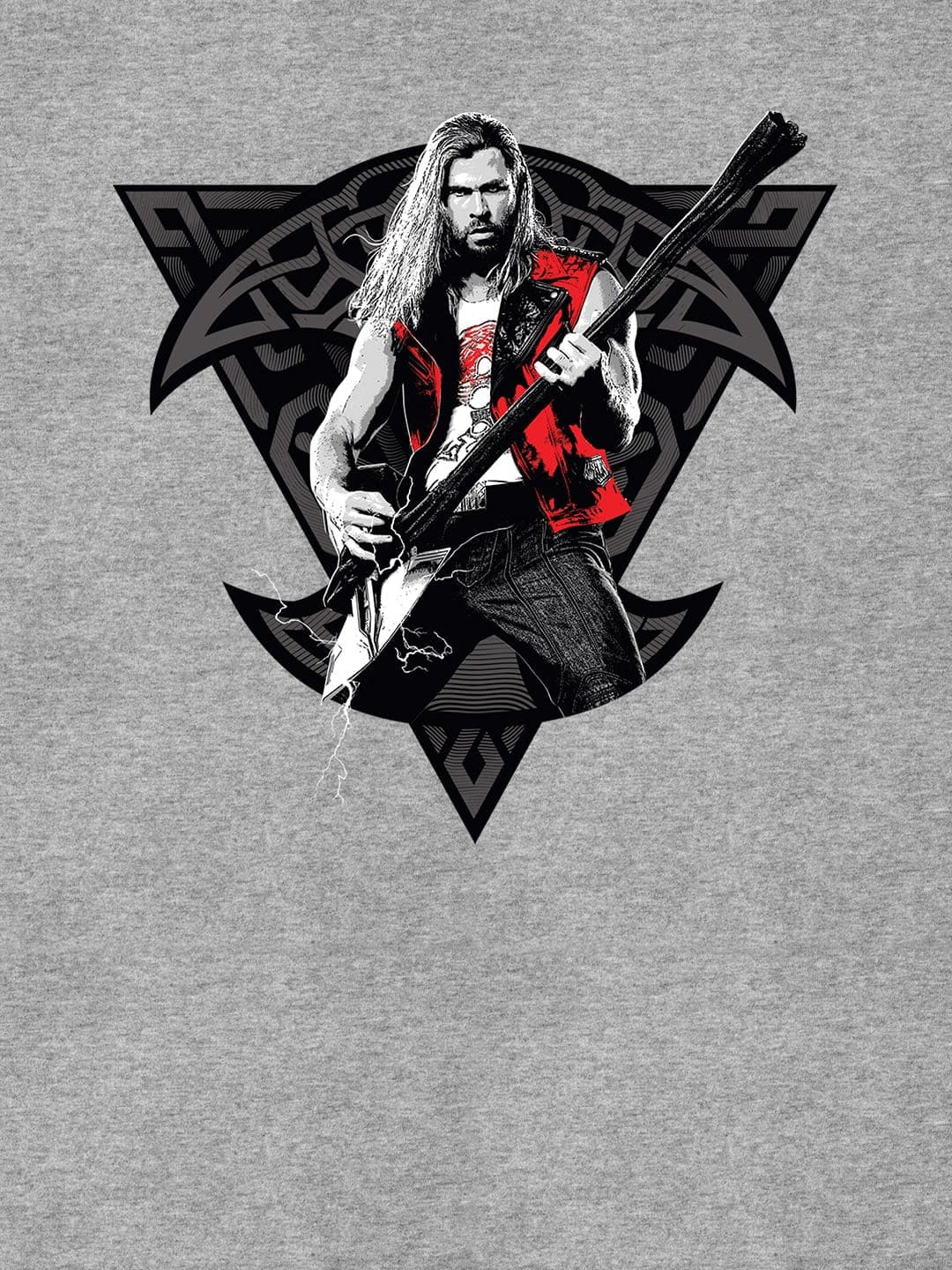 Ravager Thor Swag - Womens T-Shirt - Regular Fit - Grey Melange - Medium