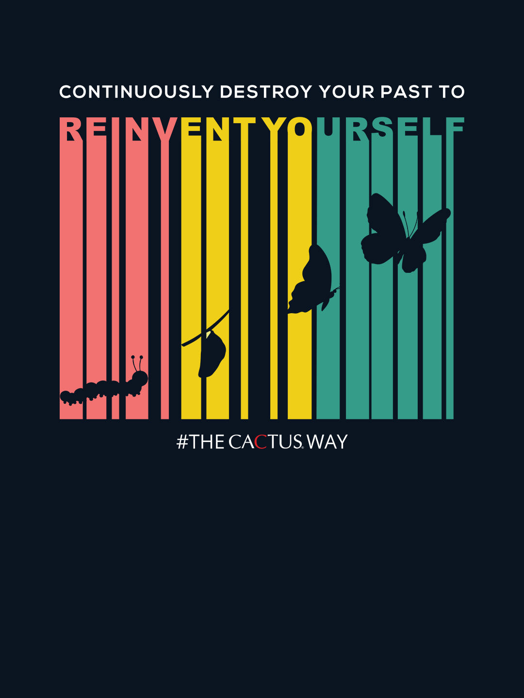 Continuously destroy your past - Womens T-Shirts