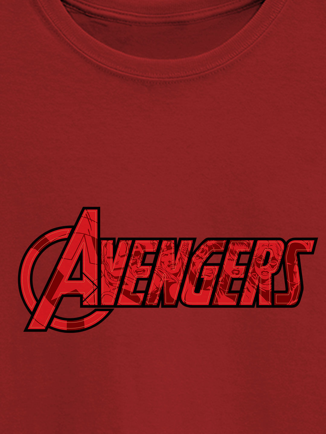 Avengers Reveal - Womens T-Shirt Red Medium