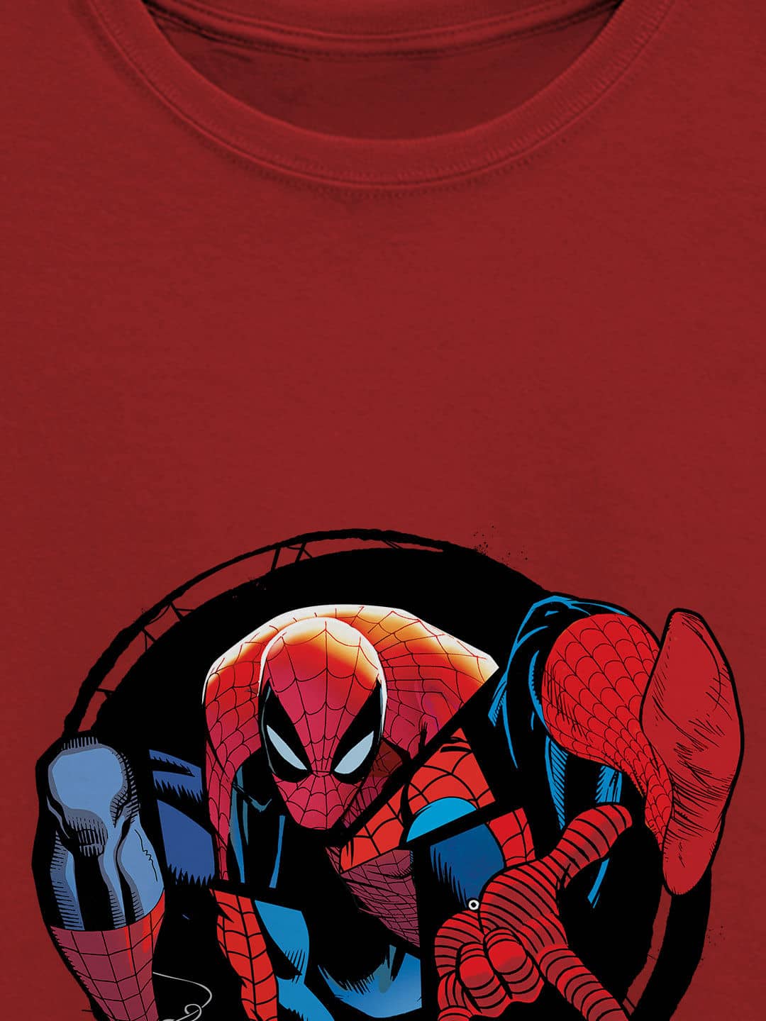 Spidey Comics - Womens T-Shirt Red Small