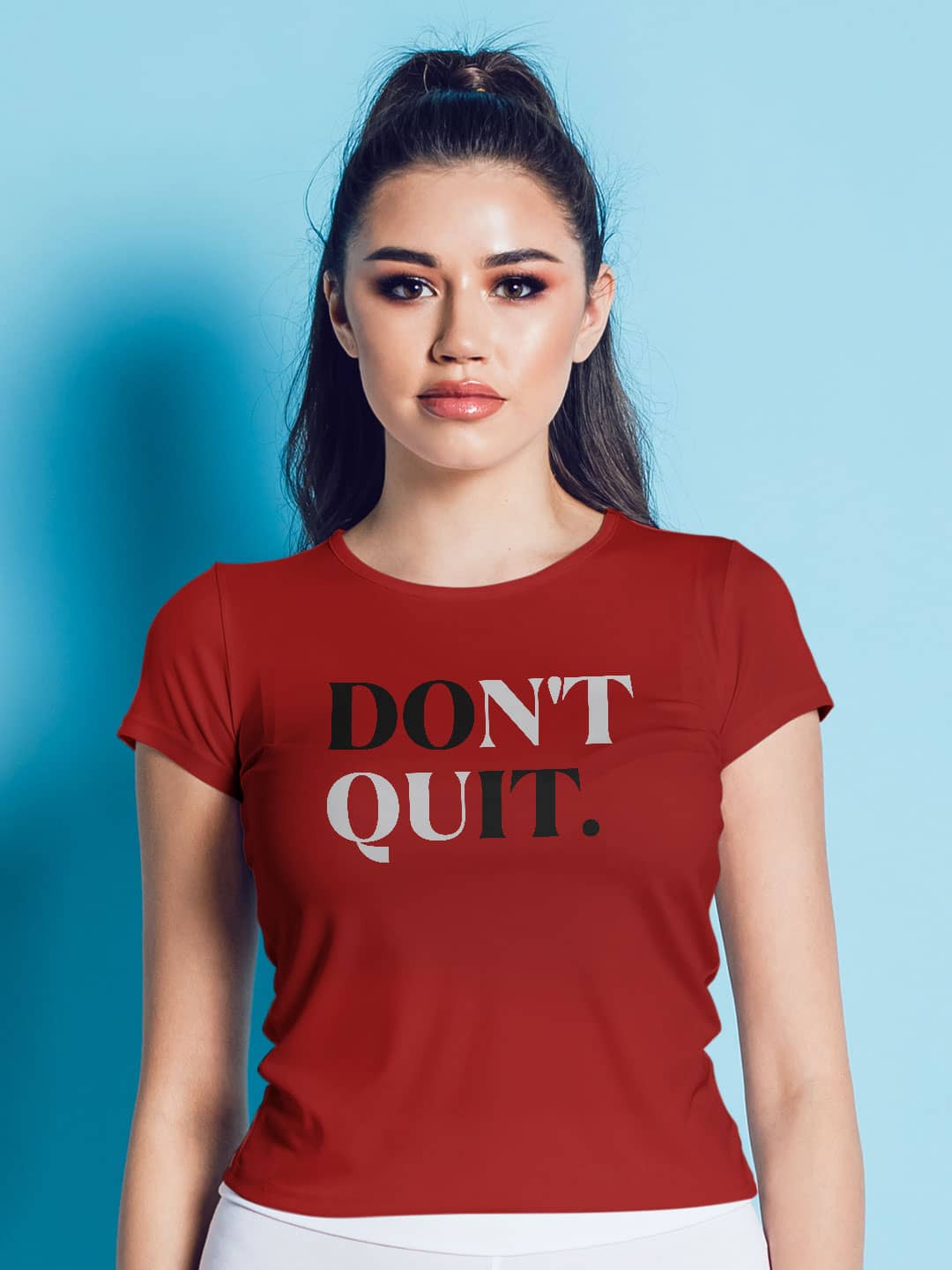 Do it - Womens T-Shirt Red XL
