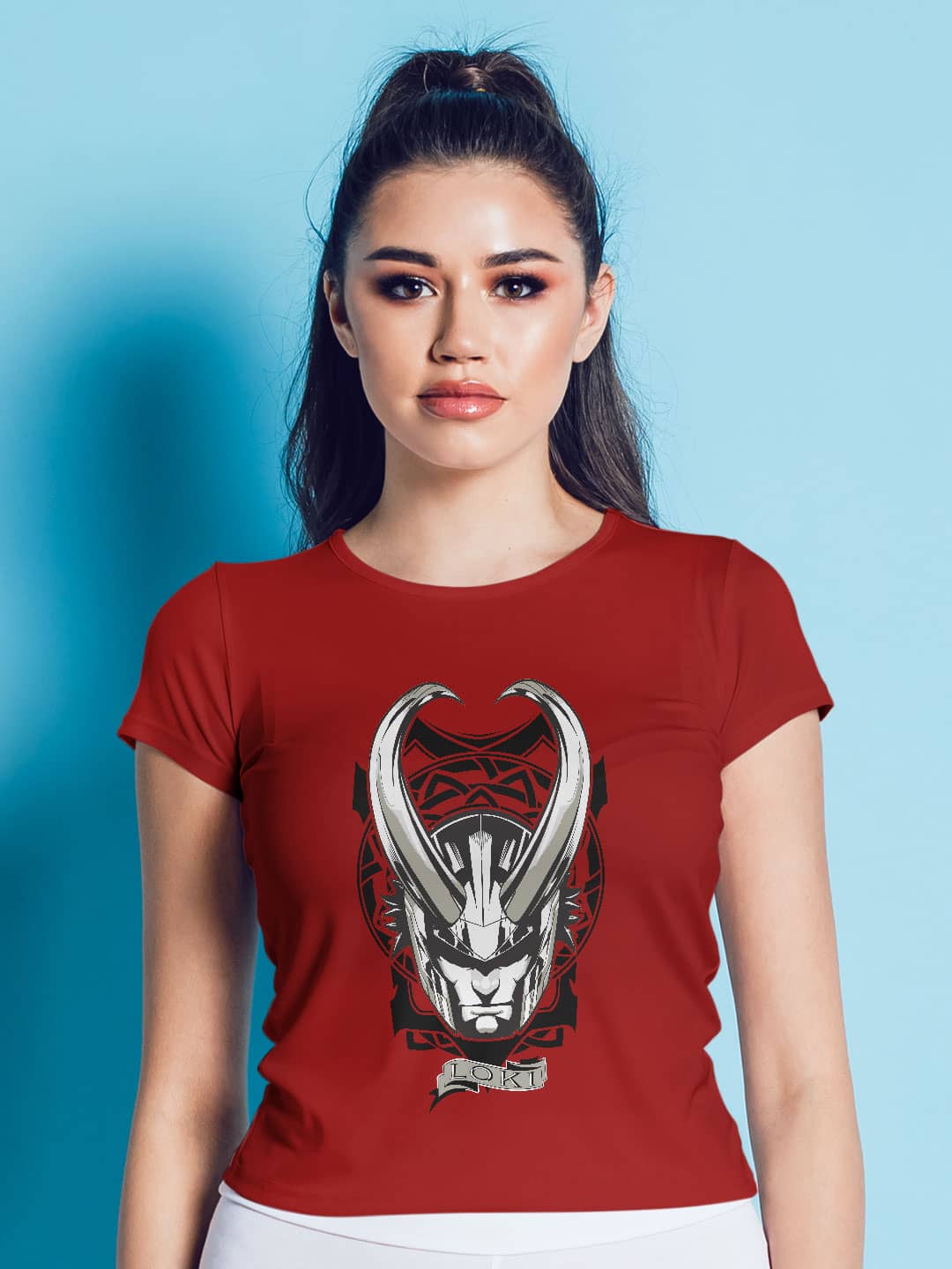 Mischievous Asgardian - Womens T-Shirt Red Small