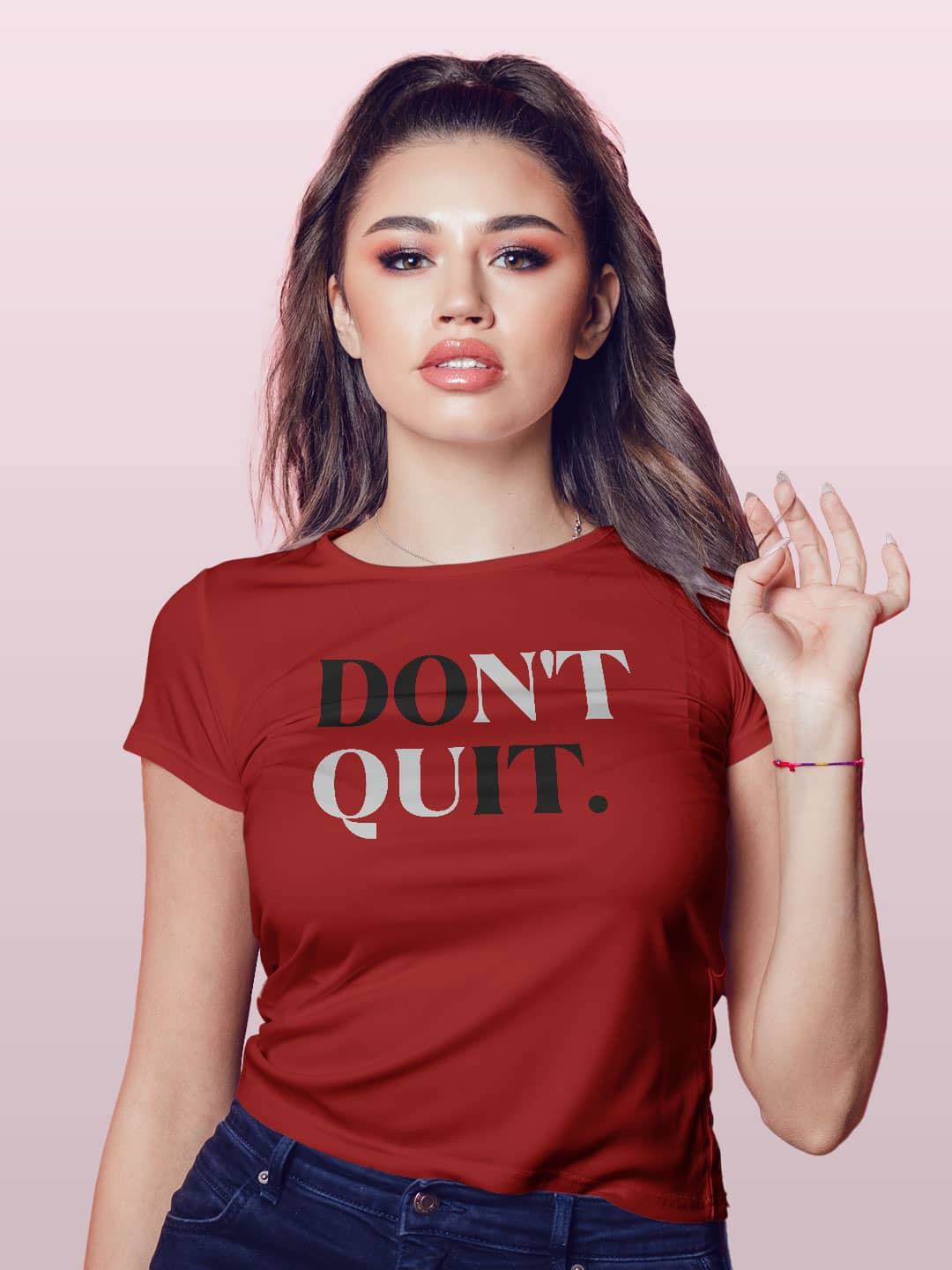 Do it - Womens T-Shirt Red XL