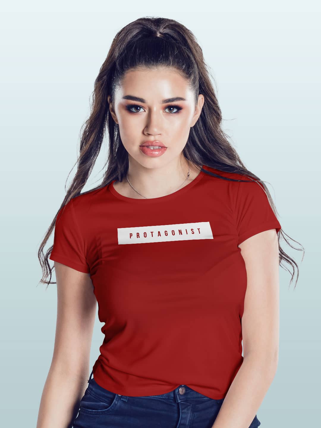 Protagonist - Womens T-Shirt Red Large