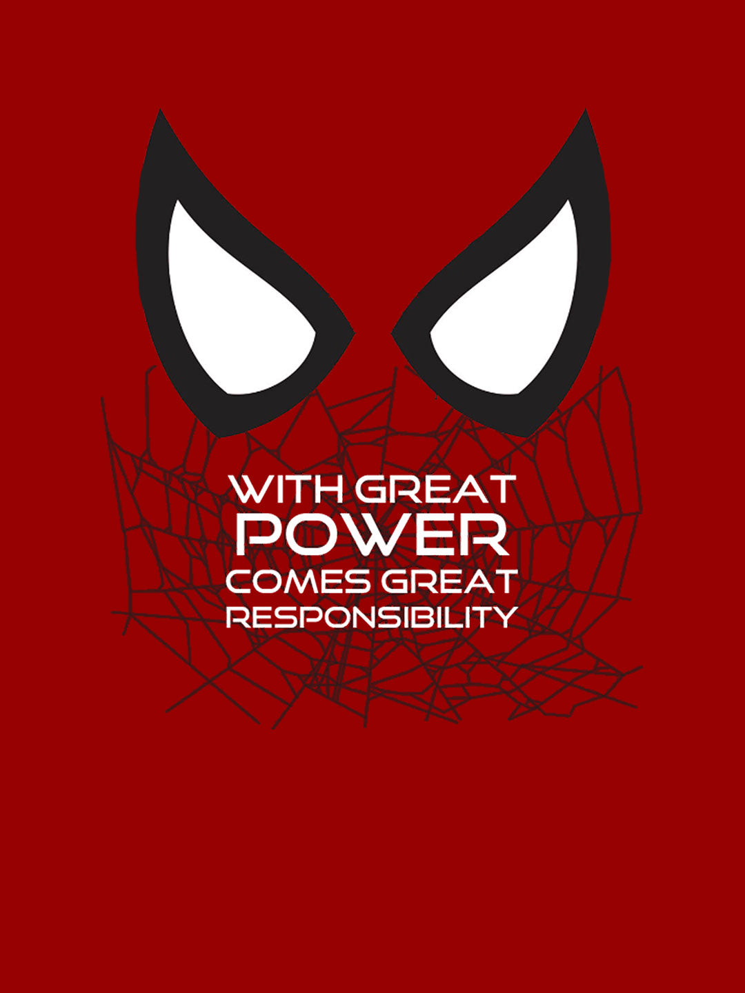 Responsible Spidey - Womens T-Shirt Red Medium