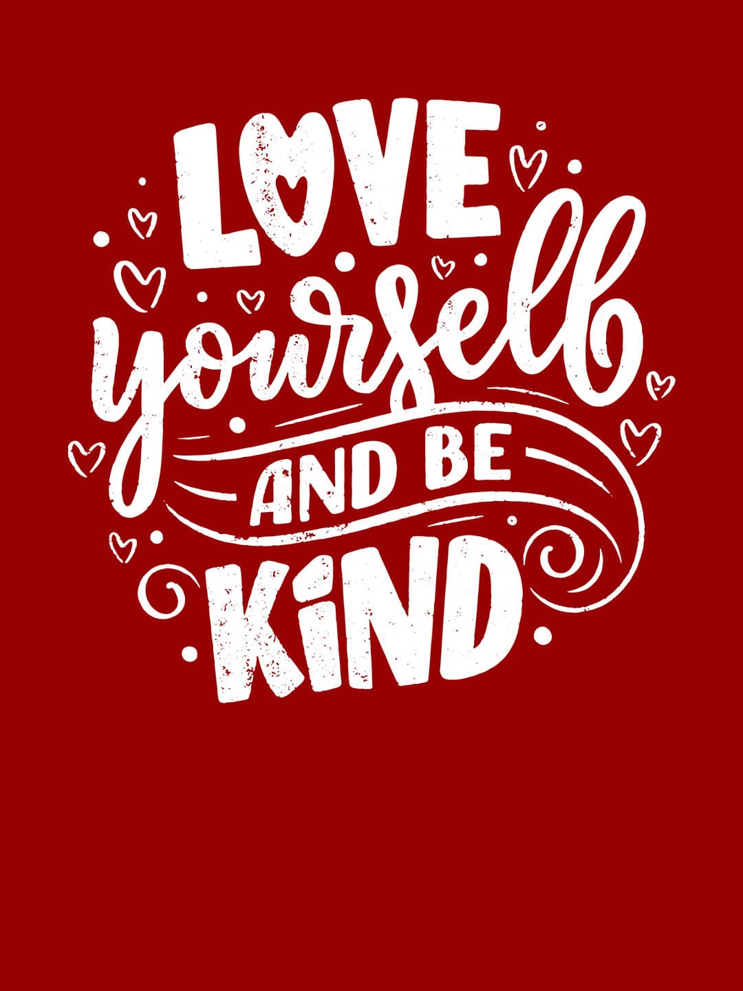 Be kind - Womens T-Shirt Red Medium