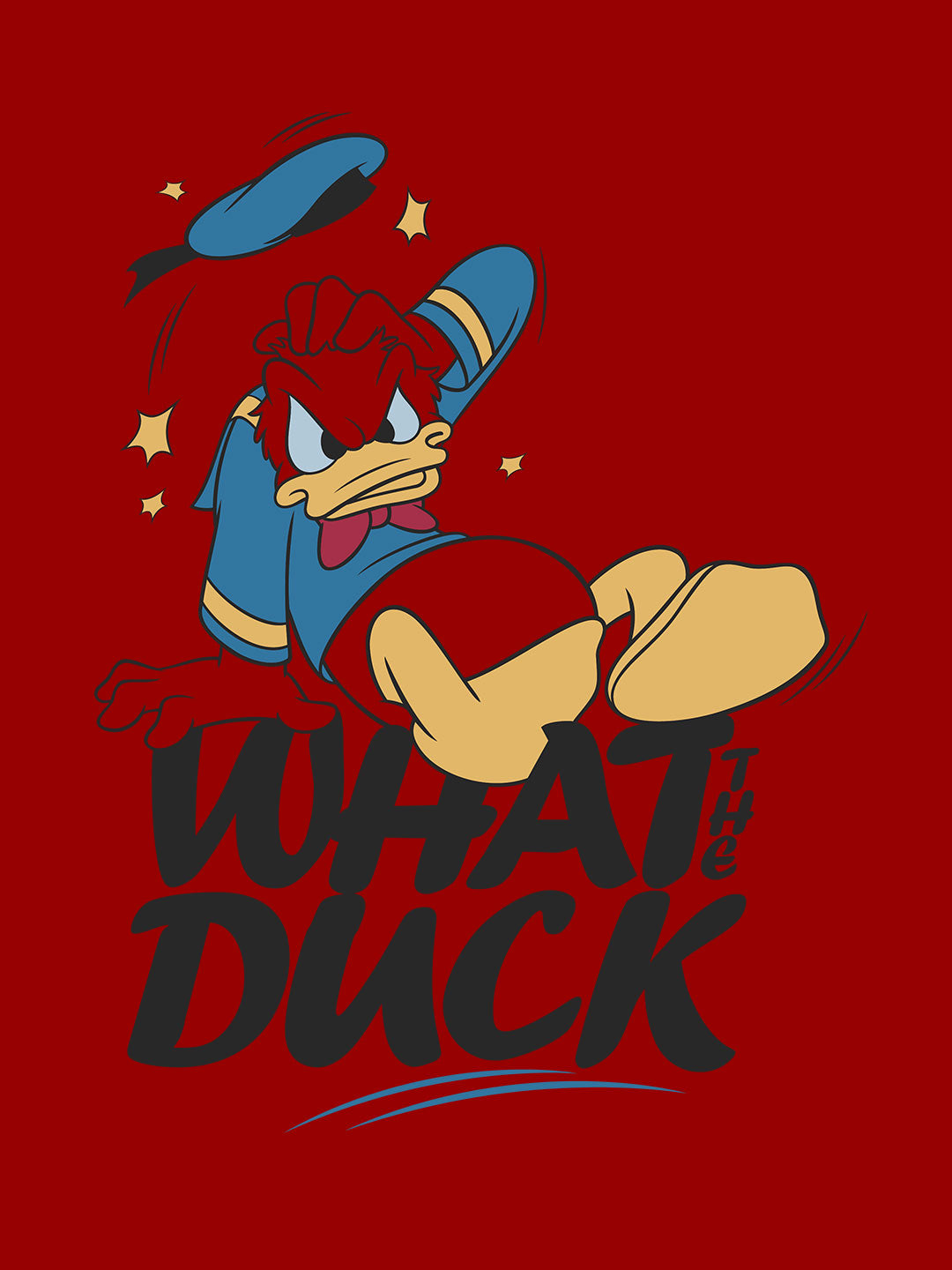 What The Duck - Womens T-Shirt Red XL