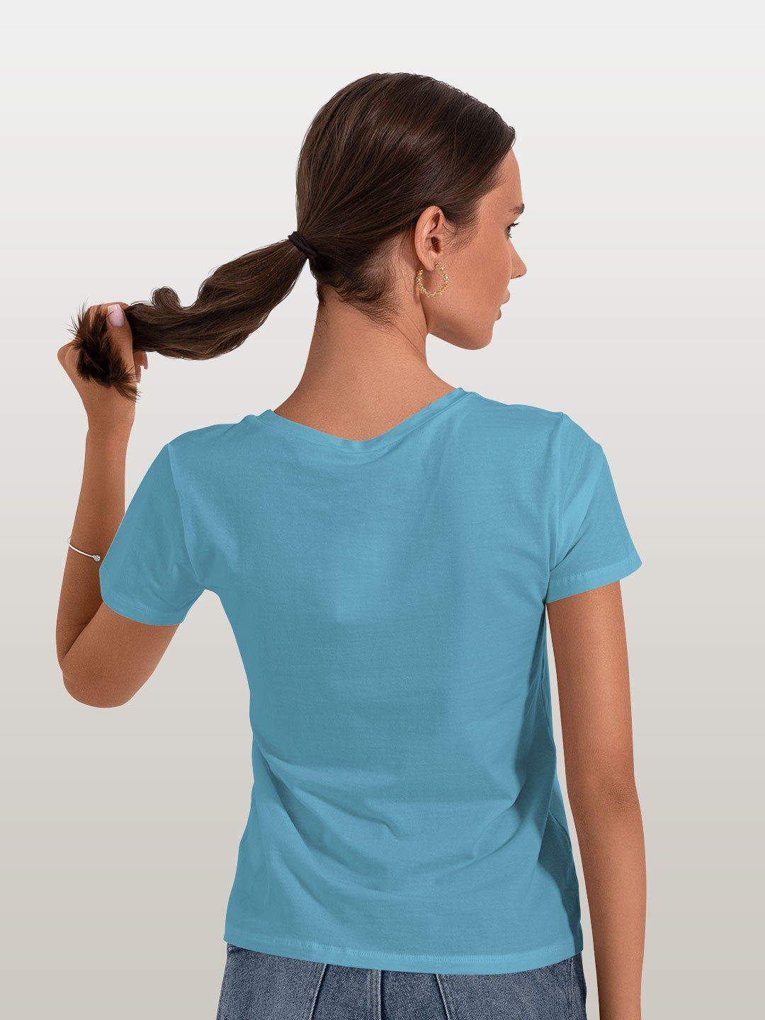 Love and Thunder - Womens T-Shirt Sky Blue XL