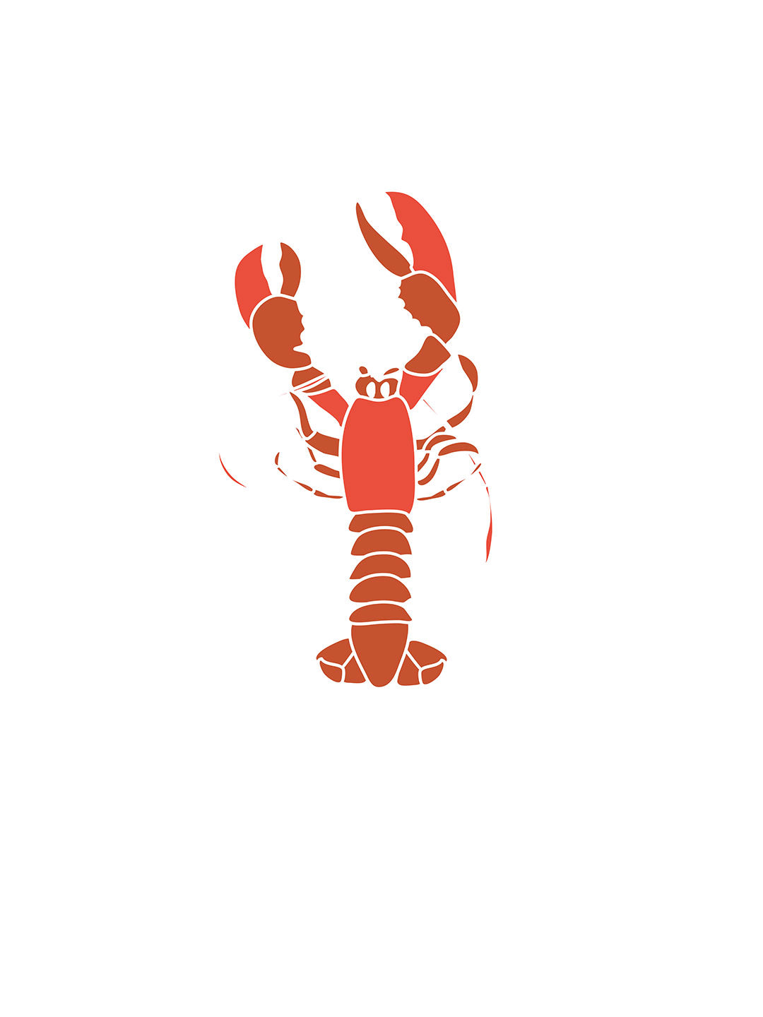 You are my Lobster - Womens T-Shirt - Regular Fit - White - Medium