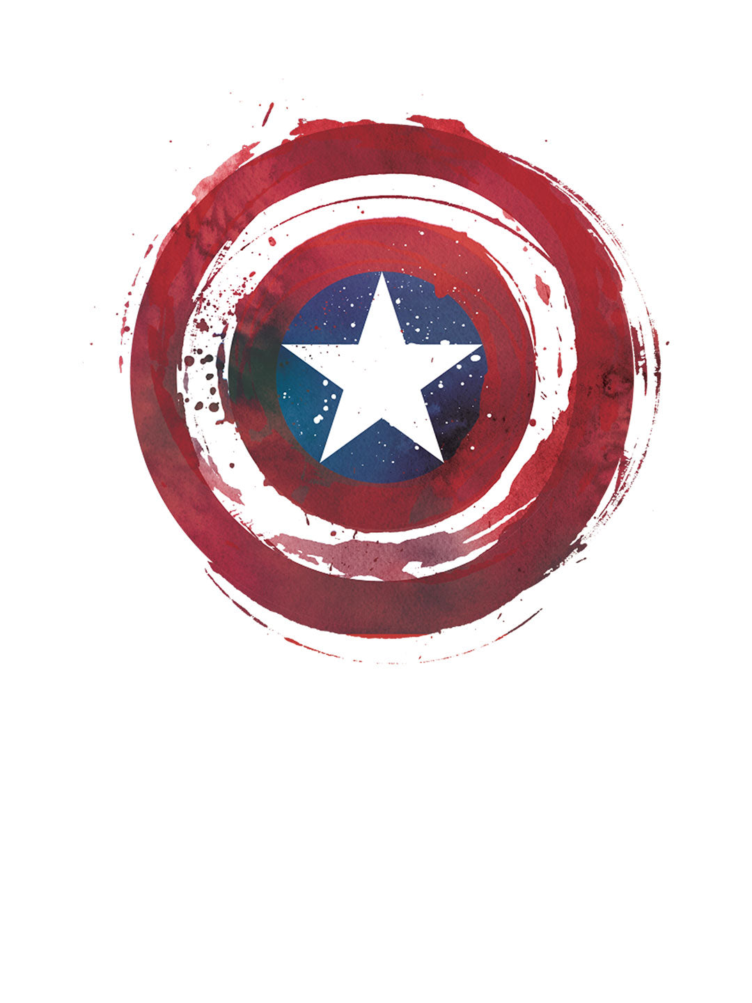 Captains Shield Symbolic - Womens T-Shirt White Medium