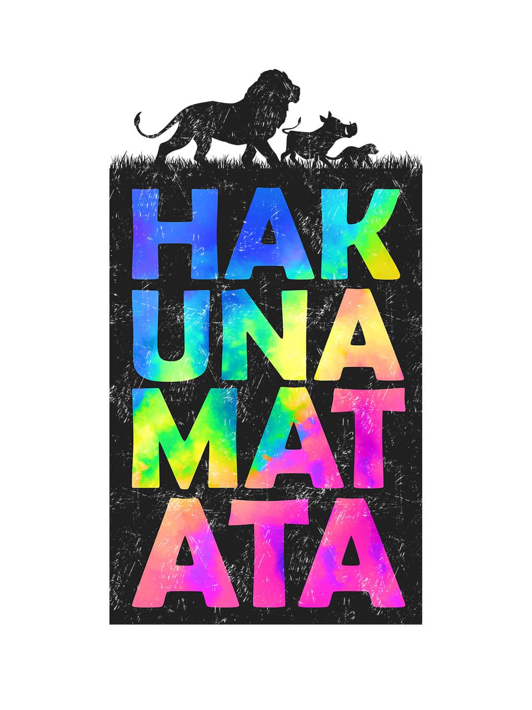 Timon and Pumba - Womens T-Shirt White Large