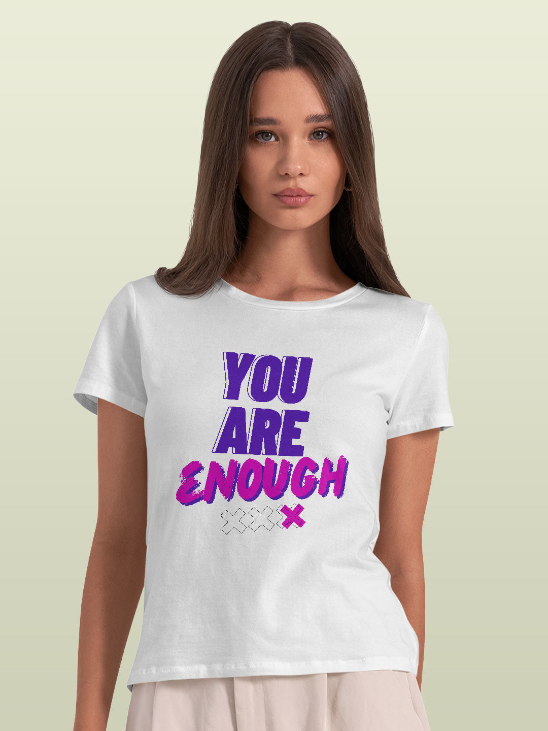 youareenough-womenst-shirt-white-medium