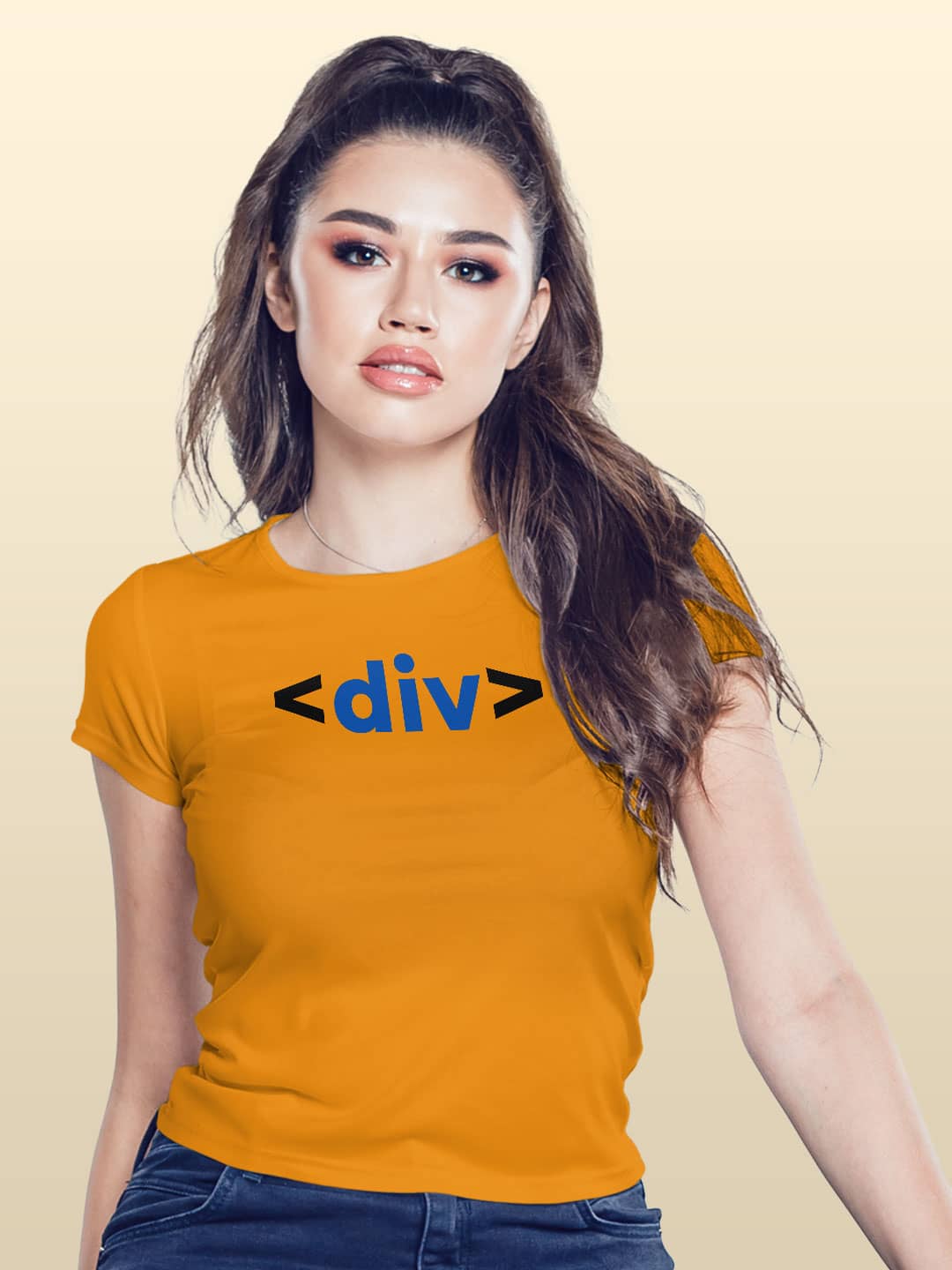 Coder - Womens T-Shirt Yellow XXL