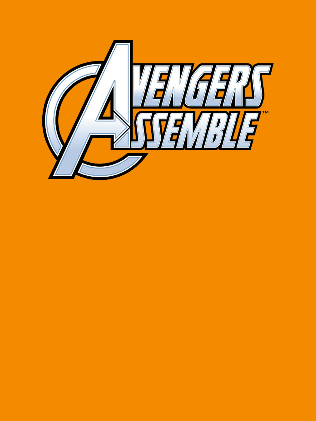 Avengers Assemble Logo - Womens T-Shirt Yellow Medium