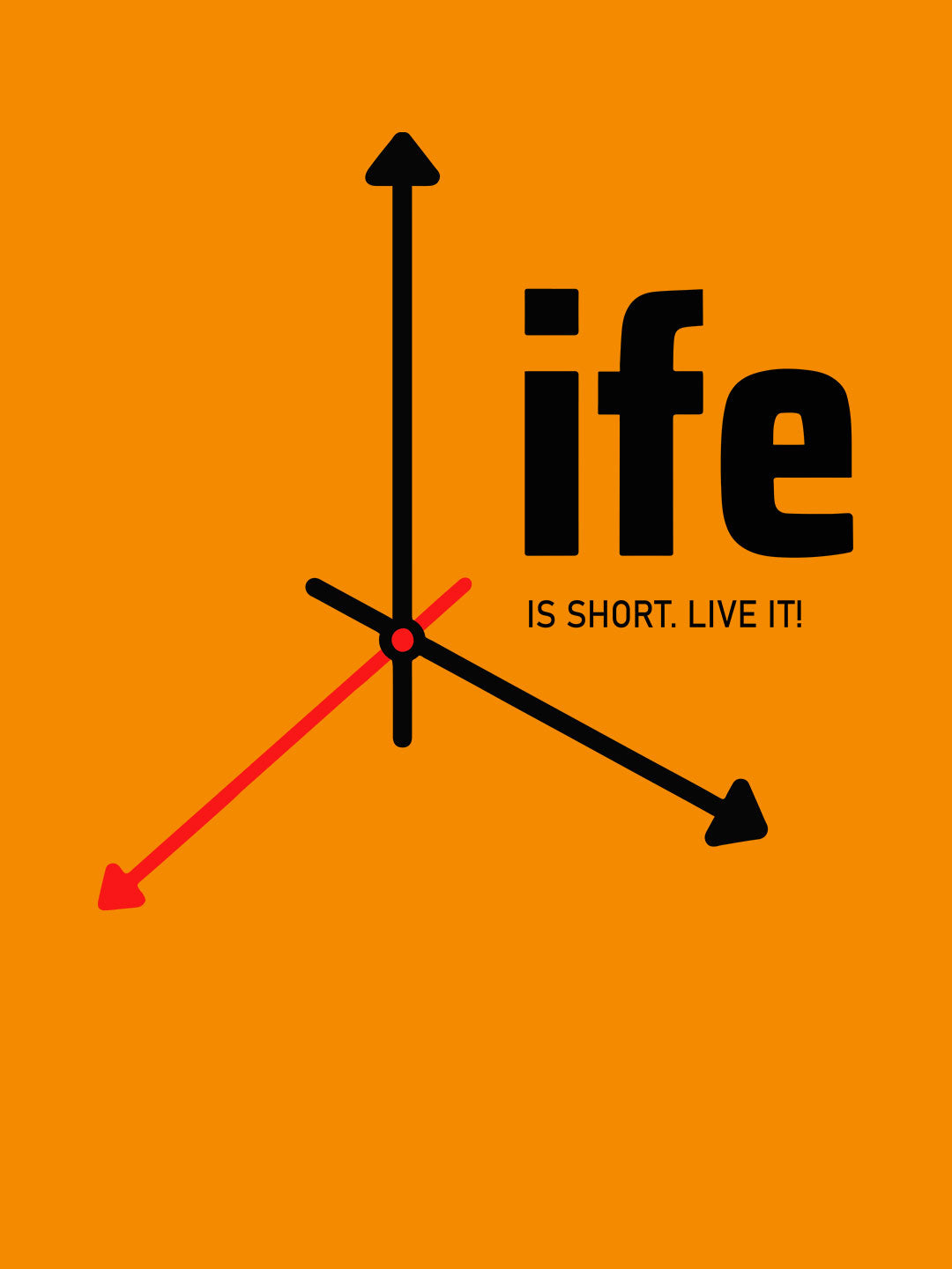 Life Live It - Womens T-Shirt Yellow XXL