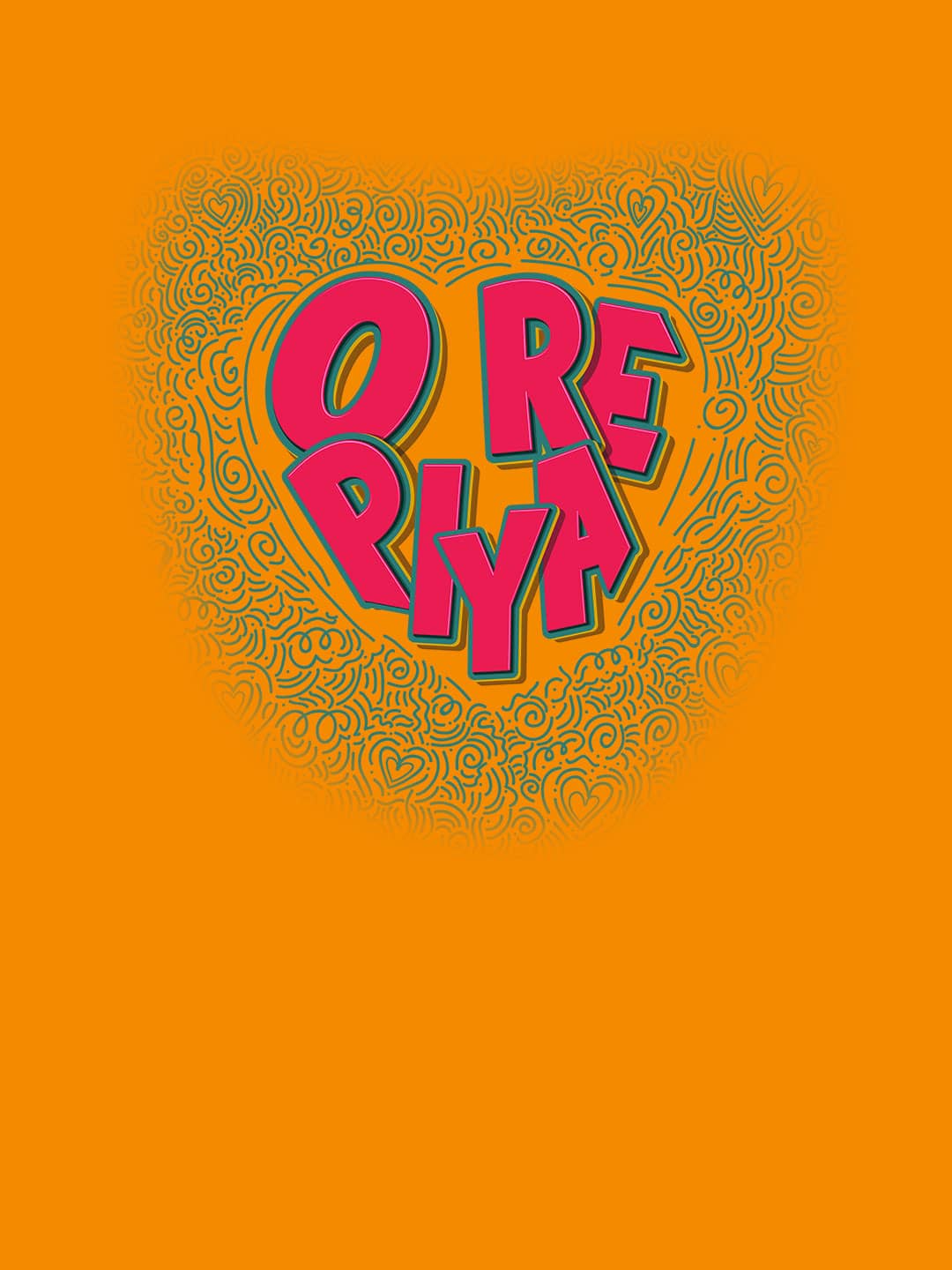 SM O Re Piya - Womens T-Shirt Yellow Large